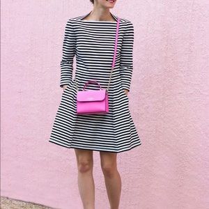 KATE SPADE NEW YORK BROOME STREET STRIPE DRESS